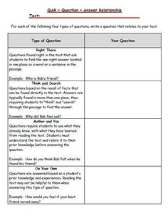 guided reading activities middle school