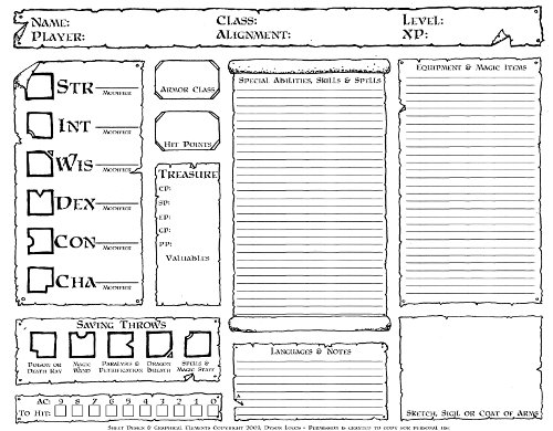 ad&d character creation guide