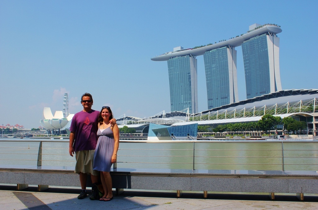 self guided walking tour singapore