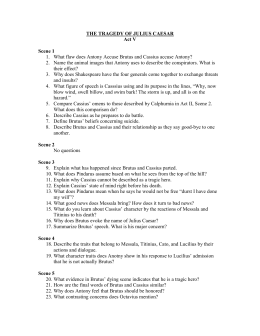 julius caesar act 1 reading and study guide answers